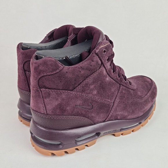 Nike Air Max Goadome ACG Men Boots Burgundy Outdoor Leather main image 11